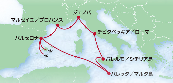 超大型客船「MSCワールドエウローパ」で航く 憧れの地中海クルーズ11日間 スタッフ乗船レポート