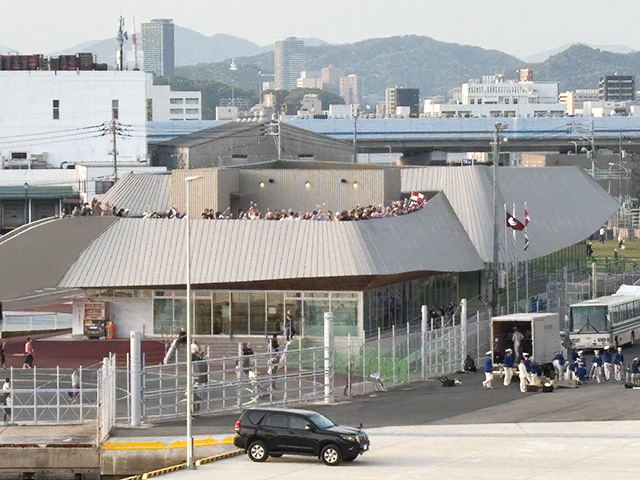 【スタッフ乗船レポート】クイーン・エリザベス 2025年4月16日 横浜～釜山 5泊6日