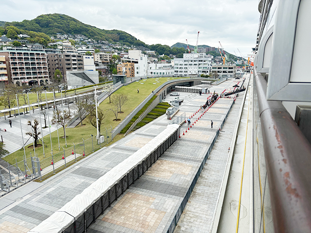 【スタッフ乗船レポート】クイーン・エリザベス 2025年4月16日 横浜～釜山 5泊6日