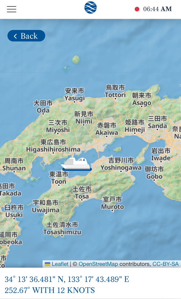 【MITSUI OCEAN FUJI 体験乗船】7月26日(土)～7月30日(水)横浜乗船～境港下船