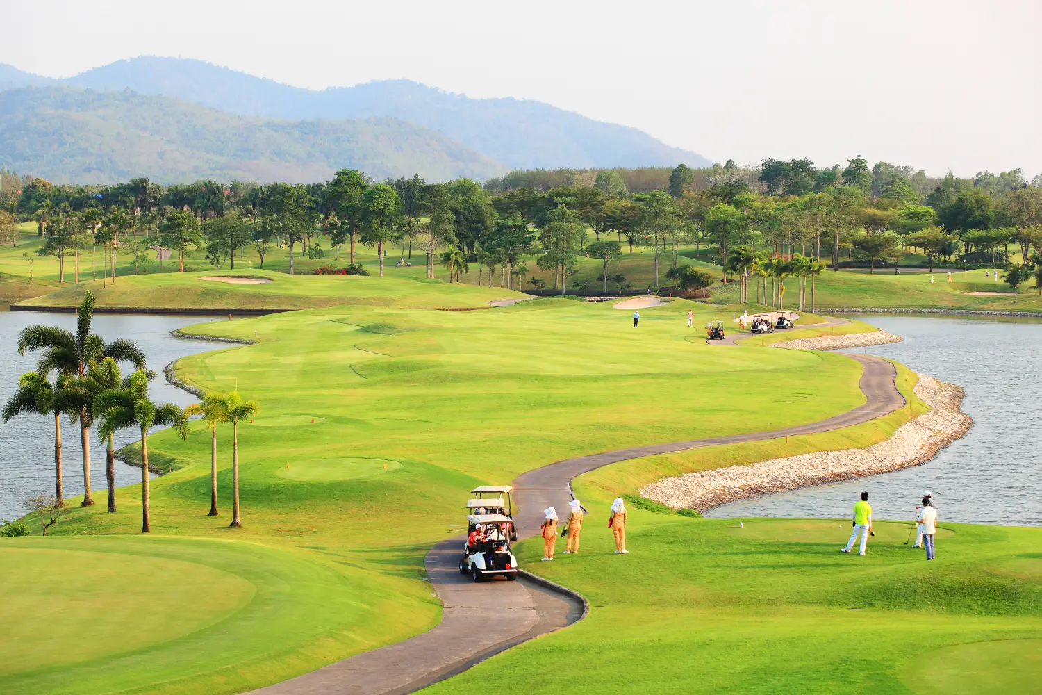 タイゴルフコース風景