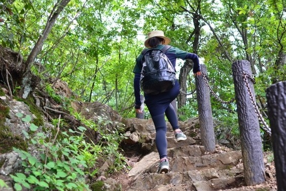女性が安全にハイキングを楽しむためのルートの選び方