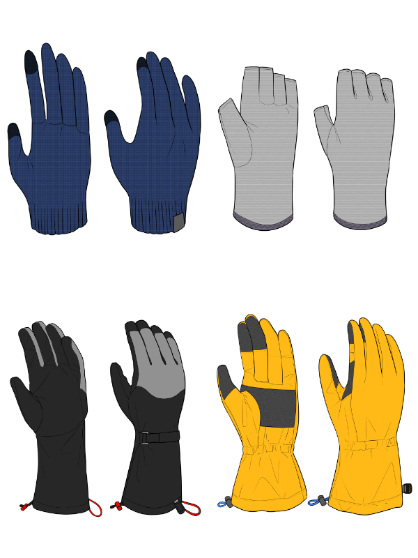 手袋（グローブ）の特徴